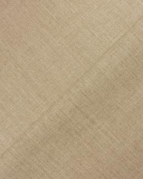 Linen fabric calendered - Medium grain - 220 cm - Natural - Tissushop