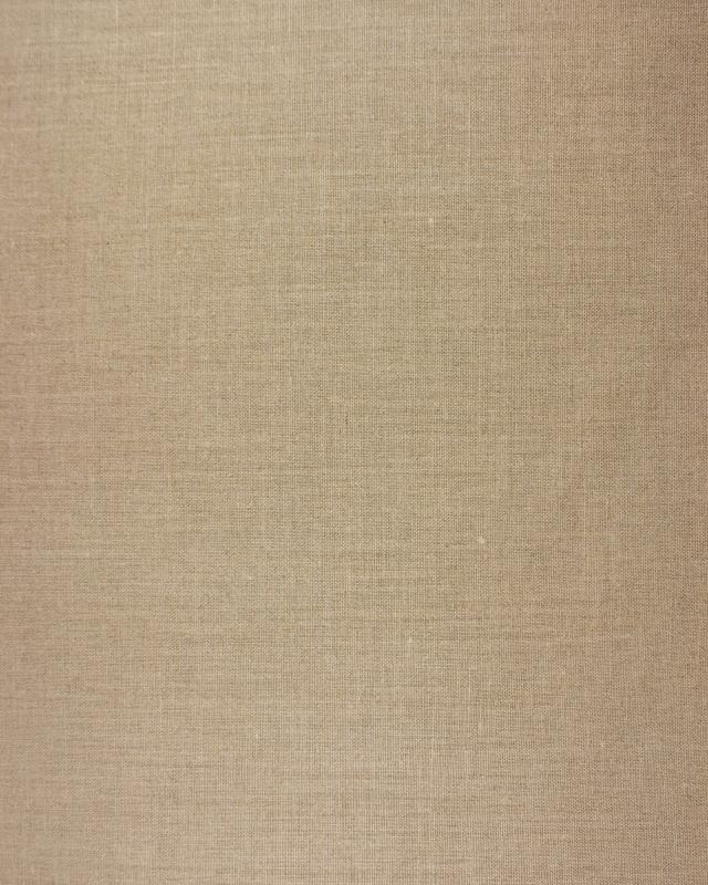 Toile de lin calandré - Grain moyen - 220 cm - Naturel - Tissushop