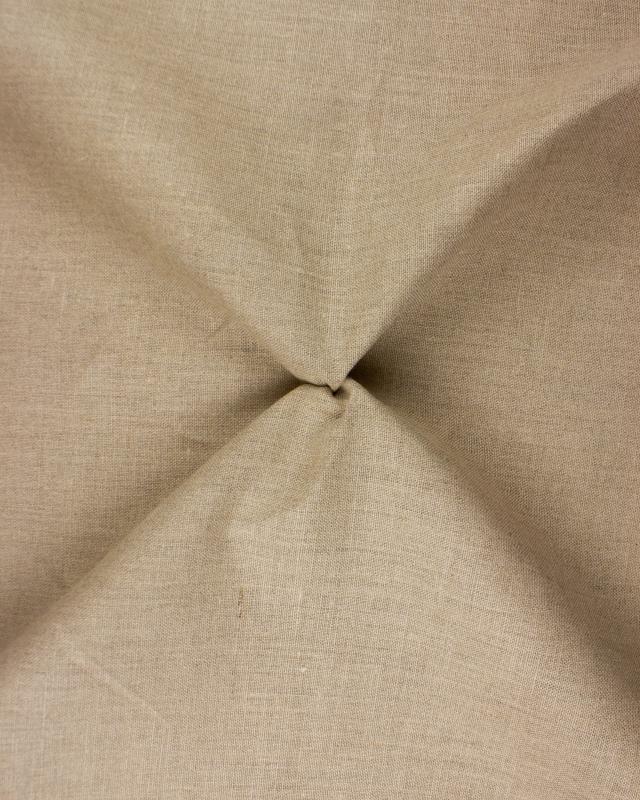 Linen fabric calendered - Medium grain - 220 cm - Natural - Tissushop