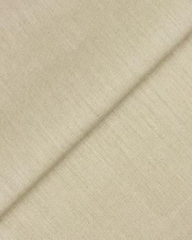 Toile de lin calandré tondue - Grain fin - 220 cm - Naturel - Tissushop