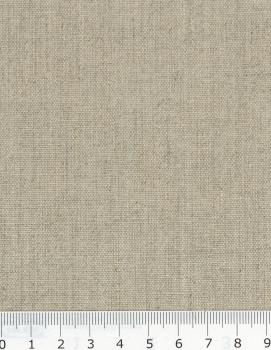 Linen grey fabric - Fine-grained - 220 cm - Natural - Tissushop