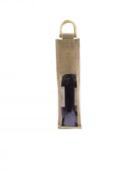 Jute Bag - Capacity 1 bottle Natural - Tissushop