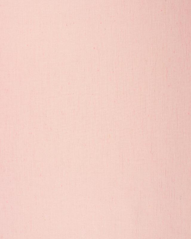 Plain Flamed Cotton / Linen Pink - Tissushop