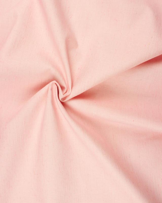 Plain Flamed Cotton / Linen Pink - Tissushop