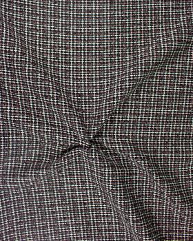 Tweed à carreaux Rose - Tissushop