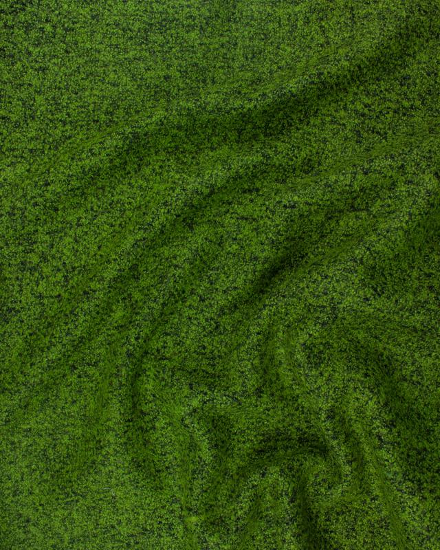 Boiled wool Green - Tissushop