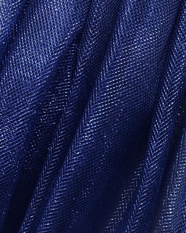 Lurex Metallic Mesh 1 Tone Royal Blue - Tissushop