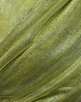 Lurex Metallic Mesh 1 Tone Light Yellow - Tissushop