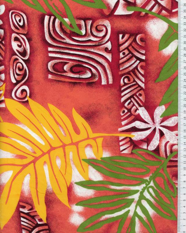 Polynesian Fabric VETEA Pink - Tissushop