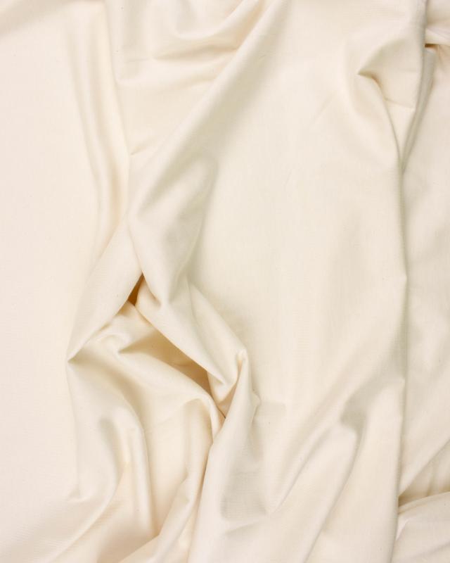 Plain Combed Cotton Jersey Ivory - Tissushop