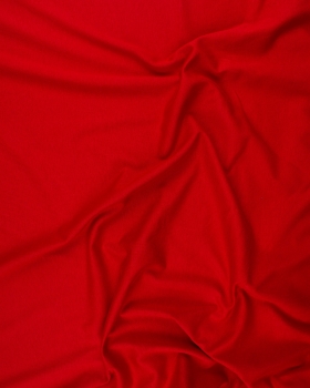 Plain Combed Cotton Jersey Red - Tissushop