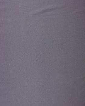 Jersey Coton Peigné Uni Gris - Tissushop