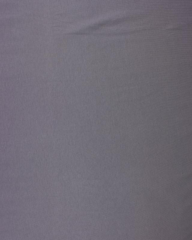 Jersey Coton Peigné Uni Gris - Tissushop