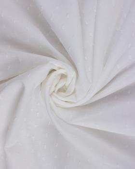 Plumetis cotton voile Ivory - Tissushop