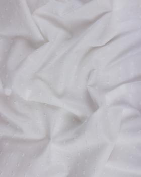 Plumetis cotton voile Ivory - Tissushop