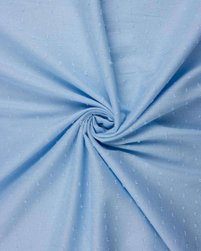 Plumetis cotton voile Light Blue - Tissushop