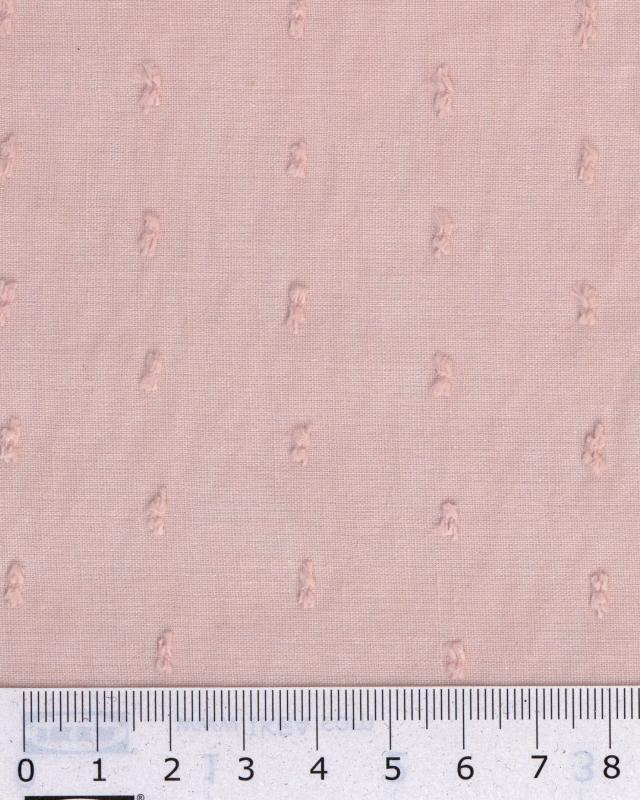Plumetis cotton voile Pink - Tissushop