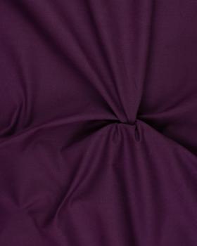 Plain Herringbone Dyed Cotton Plum - Tissushop