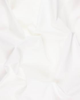 Percale de coton - blanc optique Blanc - Tissushop