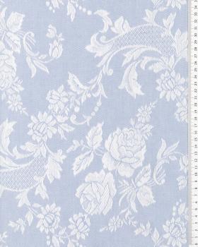 Vezelay Matress Ticking Blue - Tissushop