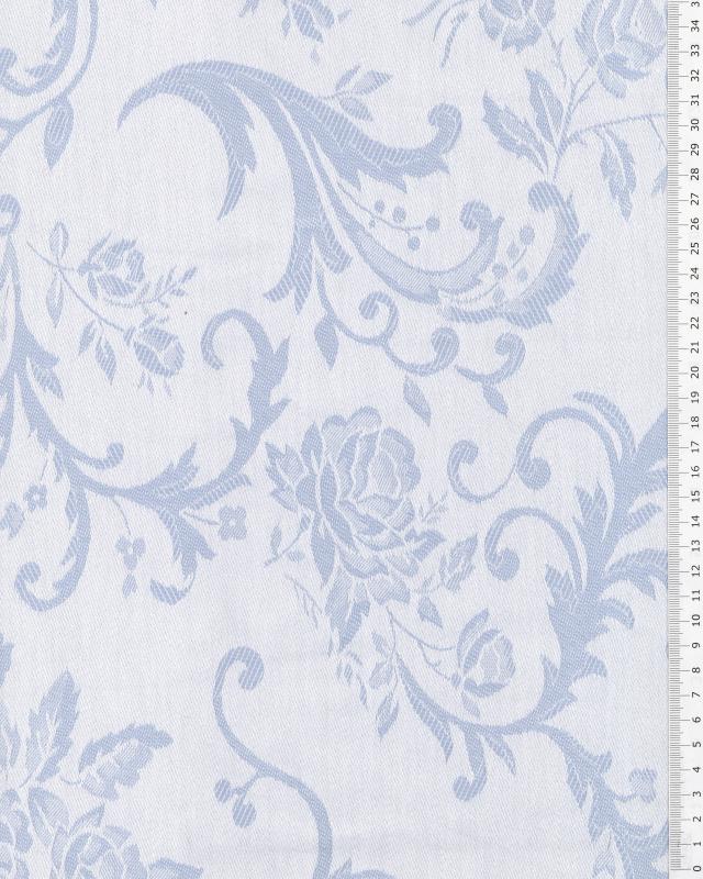 Rose mattress ticking Blue - Tissushop