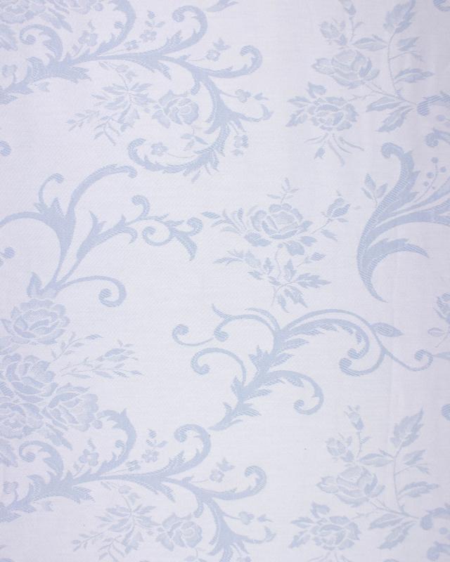 Rose mattress ticking Blue - Tissushop