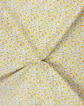 Elisa printed cotton Yellow - Tissushop