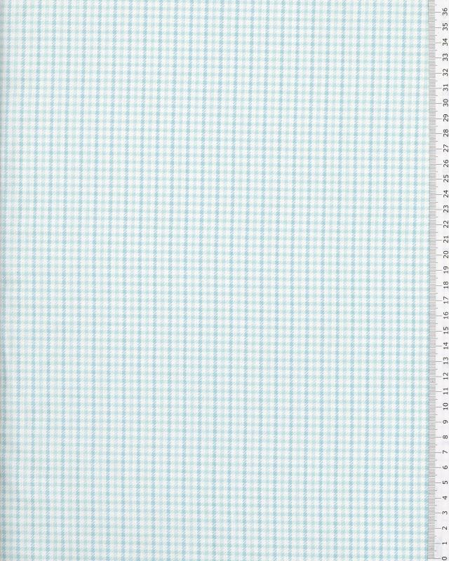 Popeline de Coton Frida Coordonné Bleu Ciel - Tissushop