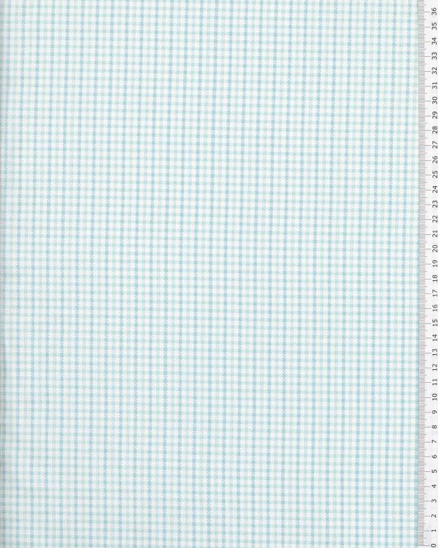 Cotton Popelin Frida Matched Light Blue - Tissushop