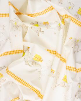 Cotton Popelin Filemon Orange - Tissushop