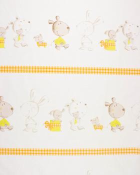 Cotton Popelin Filemon Orange - Tissushop