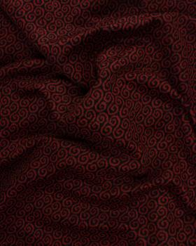 Lainage volute Rouge - Tissushop