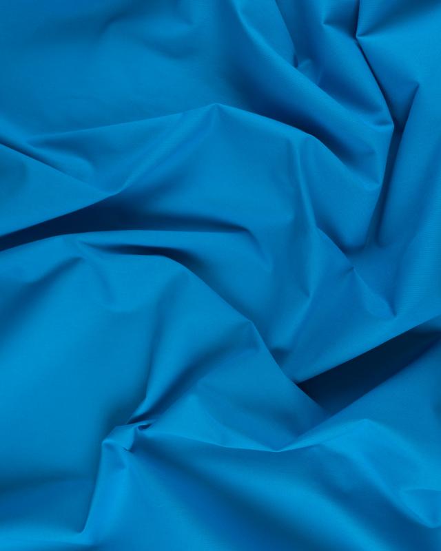 Cretonne Coton Uni Bleu Lagon - Tissushop
