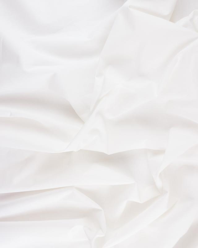 Cretonne Coton Uni Blanc - Tissushop