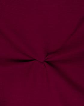 Muslin Cotton Bordeaux - Tissushop