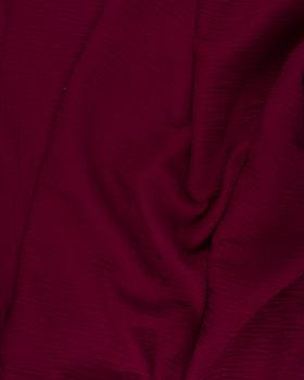 Muslin Cotton Bordeaux - Tissushop