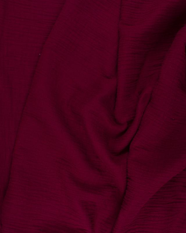 Muslin Cotton Bordeaux - Tissushop