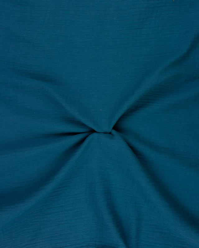 Muslin Cotton Dark Cyan - Tissushop