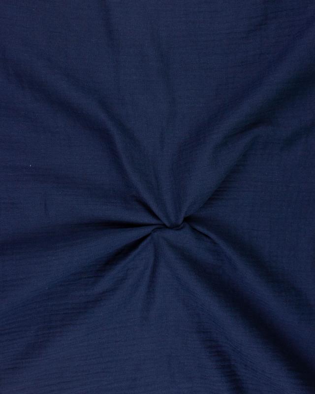 Muslin Cotton Navy Blue - Tissushop