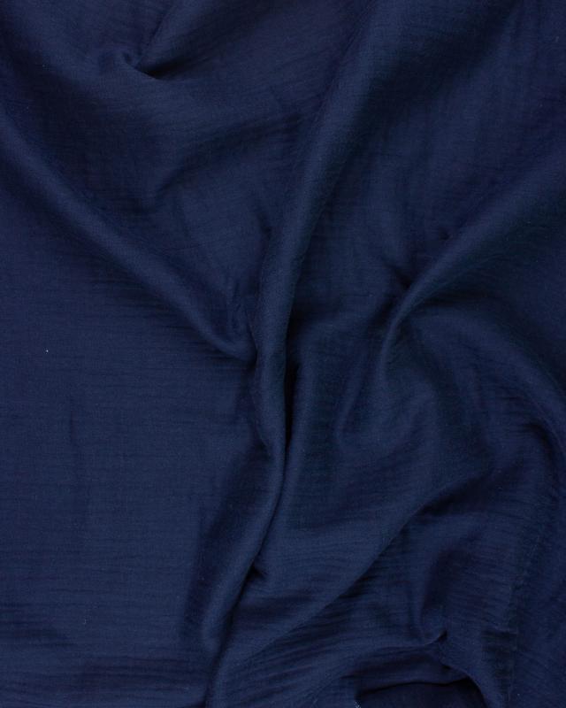 Muslin Cotton Navy Blue - Tissushop