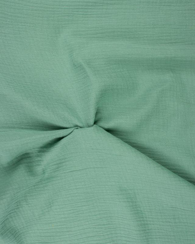 Muslin Cotton Eucalyptus Green - Tissushop