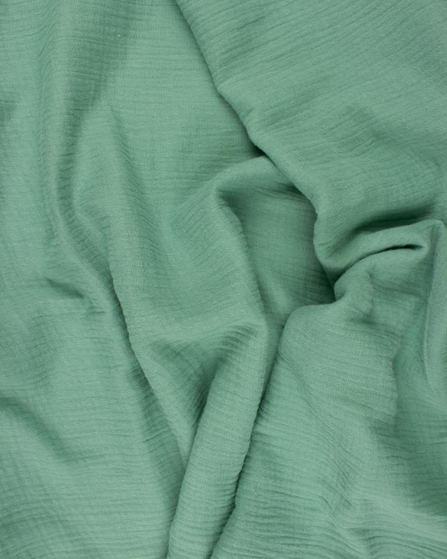 Muslin Cotton Eucalyptus Green - Tissushop