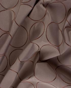 Polyester - Ronds Suede Naturel - Tissushop