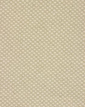 Cotton / Linen checkerboard in 280 cm Natural - Tissushop