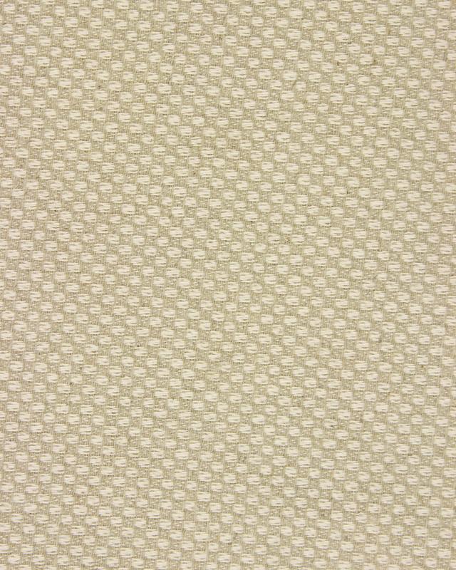 Cotton / Linen checkerboard in 280 cm Natural - Tissushop