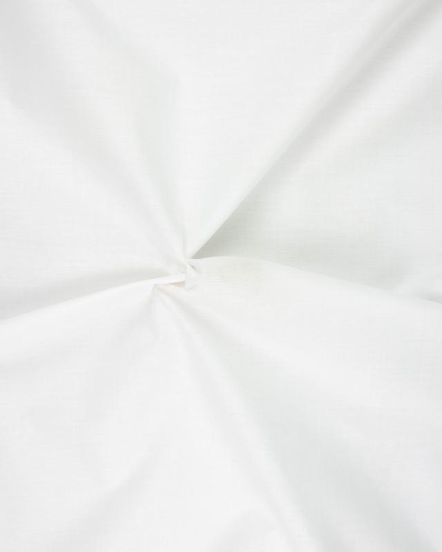 Doublure Poly/Coton Blanc - Tissushop