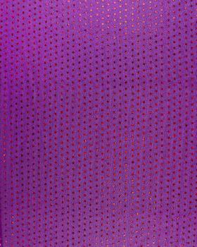 Red Round Glitter Fabric / Purple - Tissushop