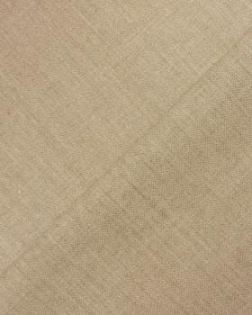 Linen grey fabric - Calandered - 160 cm - Natural - Tissushop