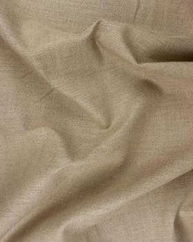 Linen grey fabric - Calandered - 160 cm - Natural - Tissushop