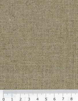 Linen grey fabric - Calandered - 160 cm - Natural - Tissushop